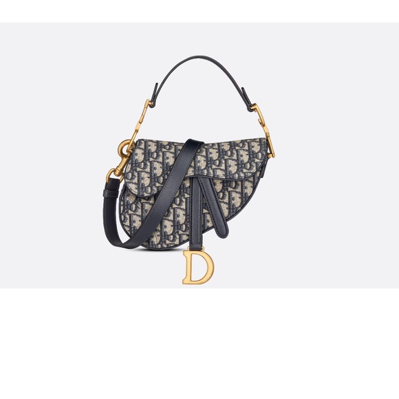 Dior Mini Saddle Bag with box - Picture 1 of 5